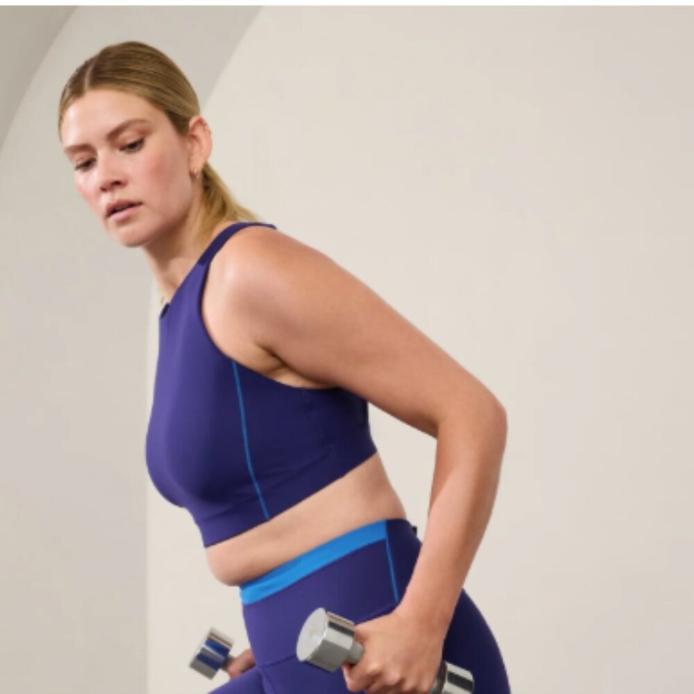 EUC Athleta Flex Spacer Tipped Bra D-DD - Small